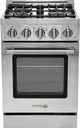 Unique® Appliances Classic Retro 24" Stainless Steel Slide-In Propane Gas Range-0