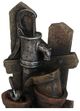 A & B Home Brown/Gray Outdoor Water Fountain-4