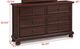 Crown Mark Claribelle Cherry Dresser-2