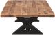Signature Design by Ashley® Wesling Light Brown Coffee Table with Black Trestle Legs-2