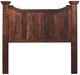 International Furniture Direct Madeira Brown Eastern King Panel Bed-3