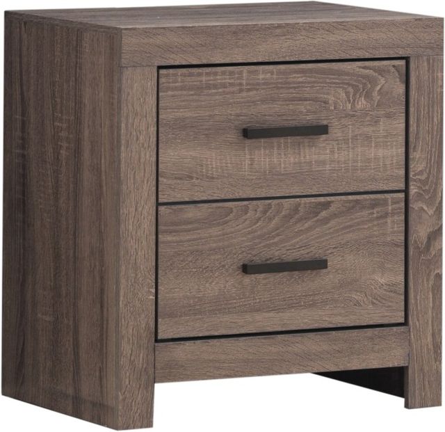 Coaster® Brantford 4-Piece Barrel Oak King Bedroom Set-3