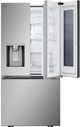 LG 33 in. 24.5 Cu. Ft. Print Proof Stainless Steel French Door Refrigerator -3