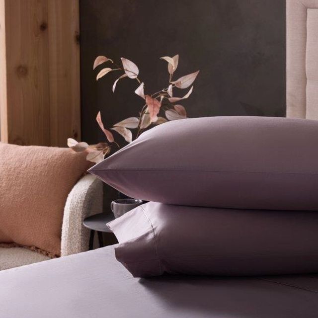 Malouf™ Classic 4-Piece Charcoal Cotton Full Sheet Set-1