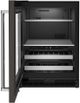 KitchenAid® 4.9 Cu. Ft. Black Stainless Steel Beverage Center-1