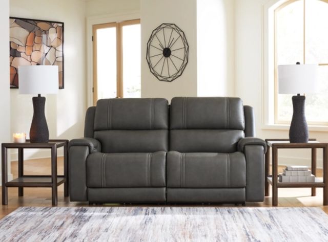 Signature Design by Ashley® 5Z - Pittson 2-Piece Anchor Power Reclining Sectional Loveseat-4