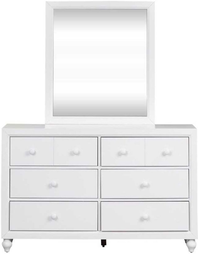 Liberty Furniture Cottage View 3-Piece White Youth Twin Panel Bed Set-3