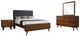 Coaster® Robyn 4-Piece Dark Gray/Dark Walnut Full Bedroom Set-0