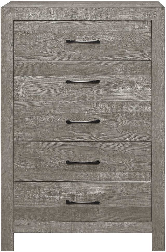 Mazin Furniture Corbin Gray Chest-1
