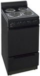 Premier 20" Black Freestanding Electric Range-3