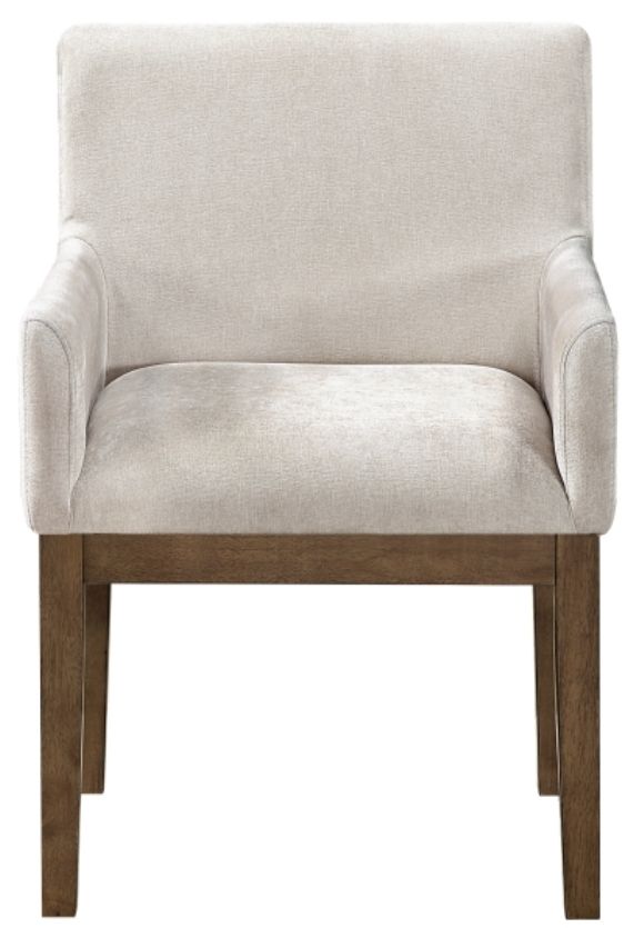 Homelegance® Matisse Brown/Brownish Gray Arm Chair-2