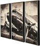 Stylecraft 3-Piece Vintage Airliner Wall Art Set-2