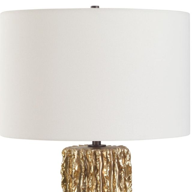 Uttermost® Echo Antiqued Metallic Gold Lamp-2