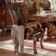 ACME Furniture Dresden 2-Piece Brown/Cherry Arm Chair Set-1