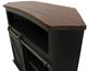 American Heartland Manufacturing Rustic Two-Tone Tall Alcove Corner TV Stand-3
