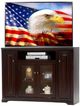 American Heartland Manufacturing Poplar 55" 4-Door Tall TV Stand-1