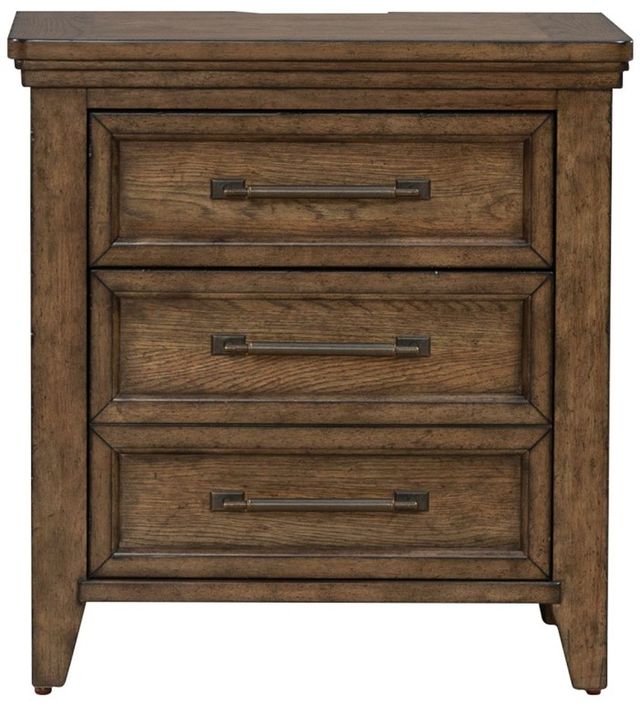 Liberty Furniture Carolina Park Amber Brown Nightstand-2
