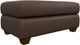 La-Z-Boy® Charlie Cognac Leather Ottoman-0