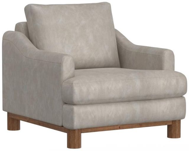 International Furniture Direct Olimpia Ivory 39" Arm Chair-0