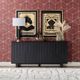 Crestview Golden 2-Piece Deco Wall Art Set-1