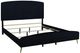 New Classic® Home Furnishings Kailani Black Upholstered California King Panel Bed-4