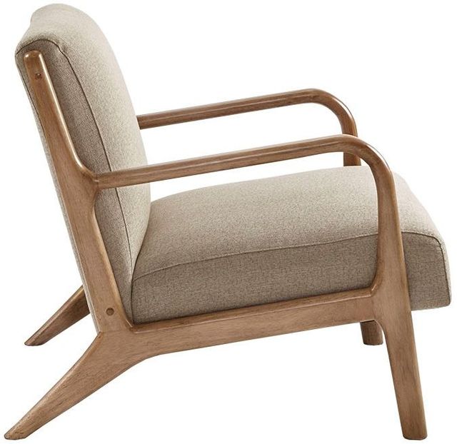 Olliix by INK+IVY Taupe Novak Lounge Chair-1