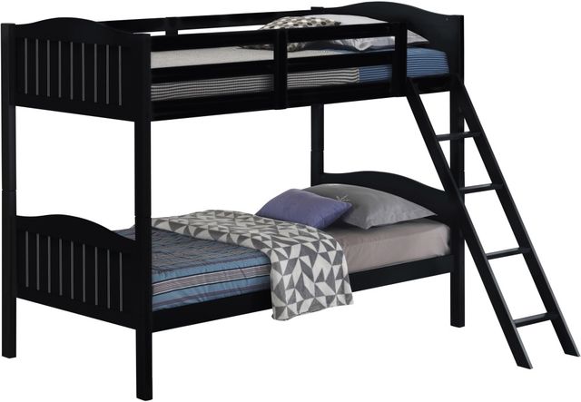 Coaster® Arlo Black Twin/Twin Bunk Bed-3