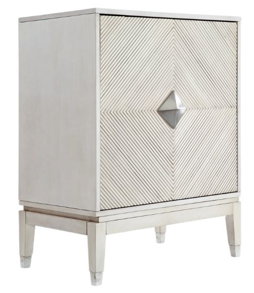 YHD Blanco Accra Antique White Small Cabinet-0