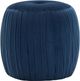 TOV Furniture Sommer Navy Velvet Ottoman-0