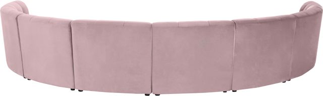 Meridian Furniture Limitless 8-Piece Pink Velvet Modular Sectional-3