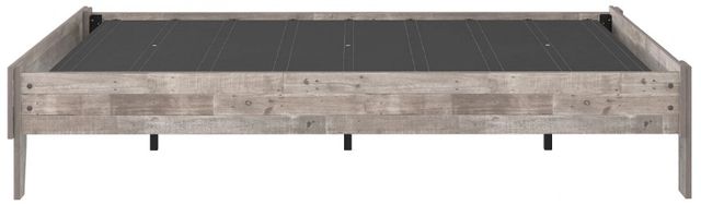 Signature Design by Ashley® Neilsville Whitewash Queen Platform Bed-3
