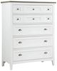 Magnussen Home® Heron Cove Chalk White/Dovetail Gray Chest-0