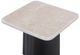 ACME Furniture Jacory Bottocino Marble Top End Table with Espresso Base-3