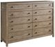 Universal Explore Home™ Dwell Boulder 10-Drawer Dresser-0