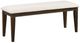 Homelegance® Makah Beige/Dark Brown Bench-0