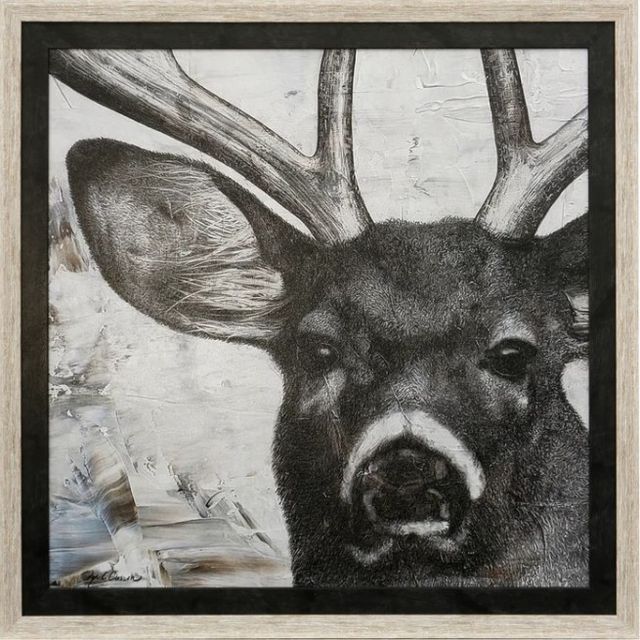 Stylecraft Deer Portrait Wall Art-0