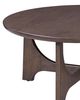 Bassett Mirror Duningan Antique Brown Oak Cocktail Table-1