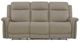 Liberty Furniture Cora Aline Cashmere Triple Power Zero Gravity Reclining Sofa-2