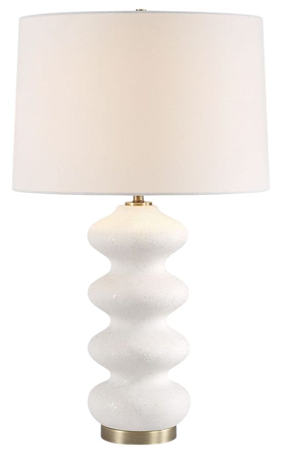 Uttermost® Liora White Table Lamp-0