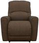 La-Z-Boy® Cassian Teak Power Wall Recliner with Headrest and Lumbar-1