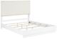 Homelegance® Linea Cream/Pearl White Eastern King Panel Bed-3