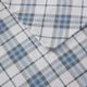 Olliix by True North by Sleep Philosophy Blue Plaid Full Cozy Flannel 100% Cotton Flannel Printed Sheet Set-1