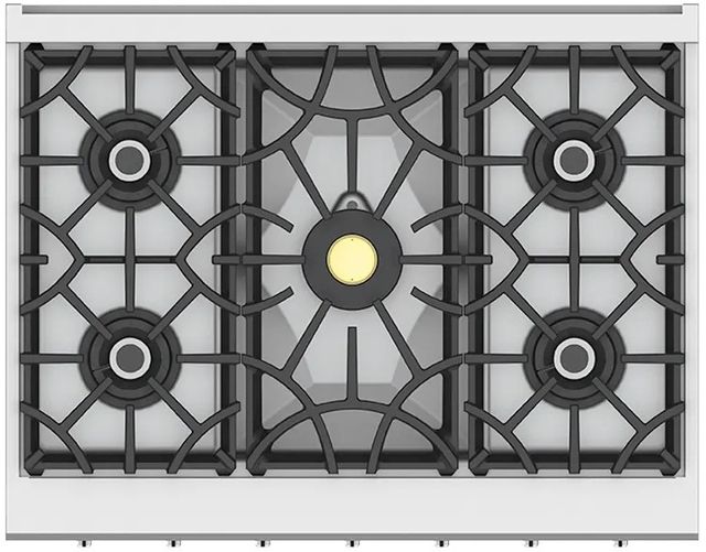 Hestan 36" Stainless Steel 5-Burner Built-In Gas Range-1