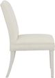 Fairfield® Customizable Entree Dining Camel Short Back Dining Chair with Linen Legs-2