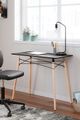 Signature Design by Ashley® Jaspeni Black Natural Office Desk-5