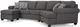 Decor-Rest® 2576 2-Piece Sectional Sofa-0