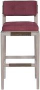 Vanguard® Furniture Customizable Thom Filicia Home Chatfield Leather Barstool-1
