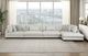 Homelegance® Tinley 4-Piece Beige L-Shape Modular Sectional and Chaise-1
