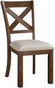 Mazin Furniture Bonner 7-Piece Beige/Brown Dining Set-3