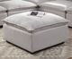 Furniture of America® Arlene Light Gray Ottoman-1